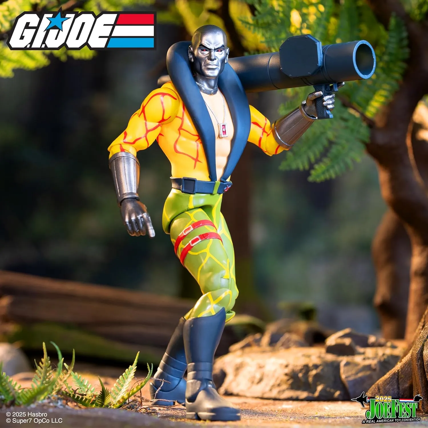 - Destro (Python option demonstration assistant radiation Patrol) Action Figure Super7 G.I. Joe ULTIMATES! 