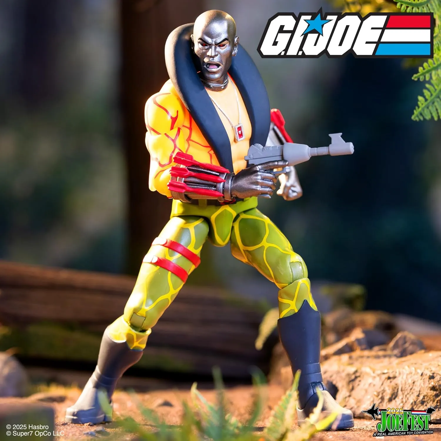 - Destro (Python option demonstration assistant radiation Patrol) Action Figure Super7 G.I. Joe ULTIMATES! 