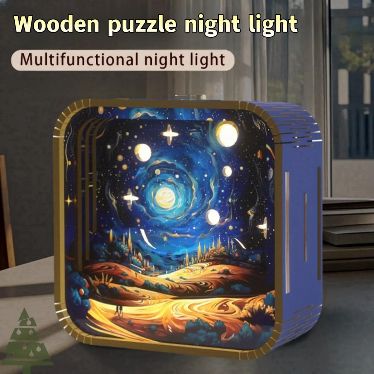 - DIY Wooden Puzzles for Adults pardon degrade flashbulb - Wooden Puzzles 3D Night Light (Type-6) Crafts & Puzzles: 3D Wooden Puzzle Night Light 