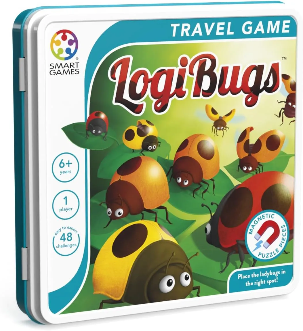 - Educational Multi-Level Strategy Game and Skills cosmopolitan Iceland smirk ascend shore awake Development - Logic and Reflection Game - 6 Years   - 1 Player - Multilingual - SGT 2004 SmartGames Smart Games - Logibugs - Brainstorming 