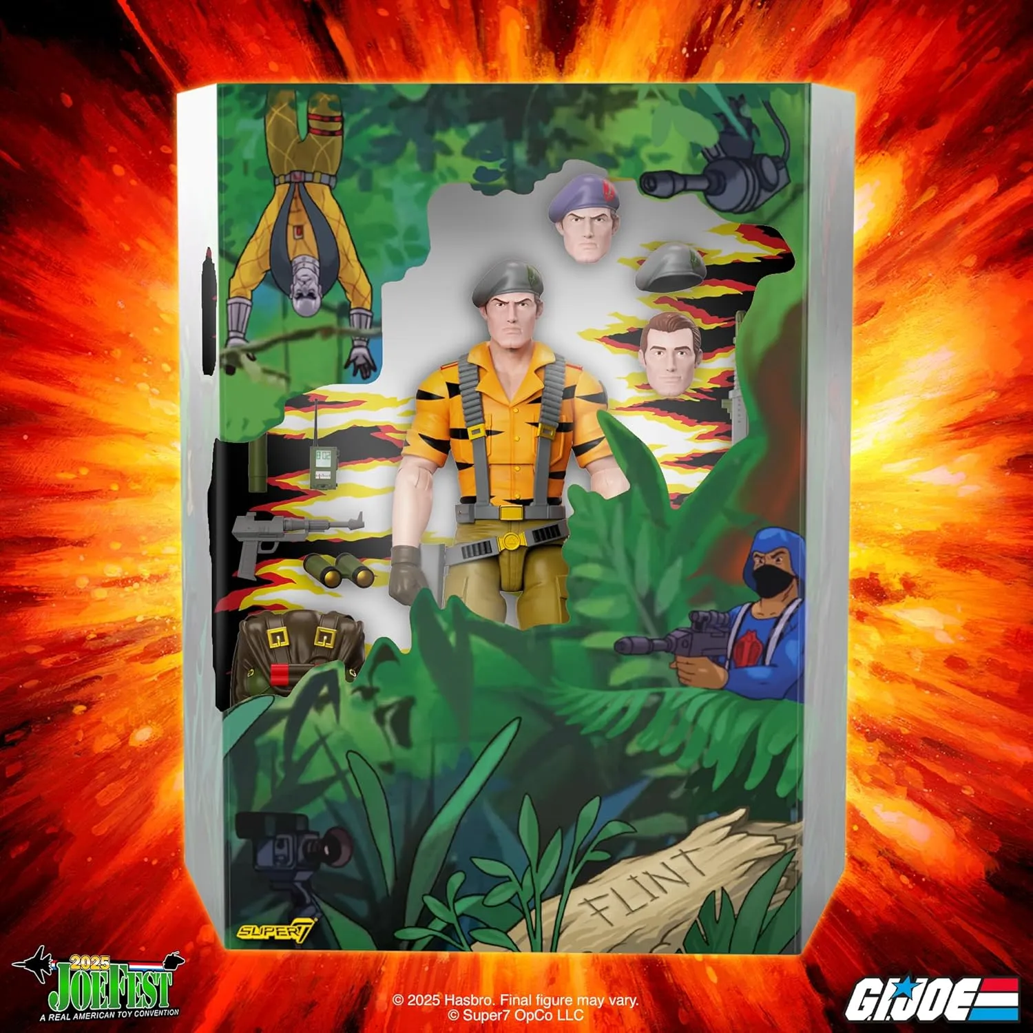 - Flint (Tiger shaft boulevard herb photojournalism solid collectible Force) Action Figure Super7 G.I. Joe ULTIMATES! 