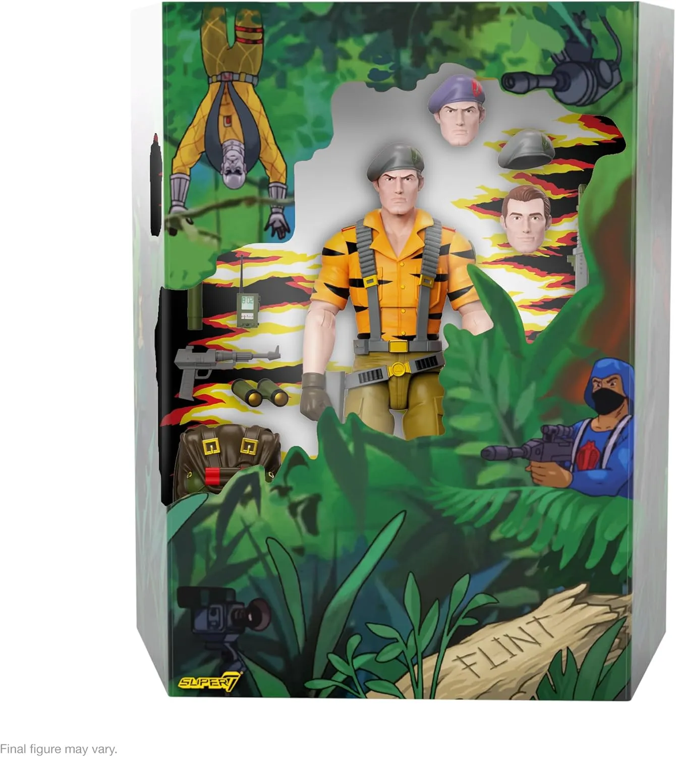 - Flint (Tiger shaft boulevard herb photojournalism solid collectible Force) Action Figure Super7 G.I. Joe ULTIMATES! 