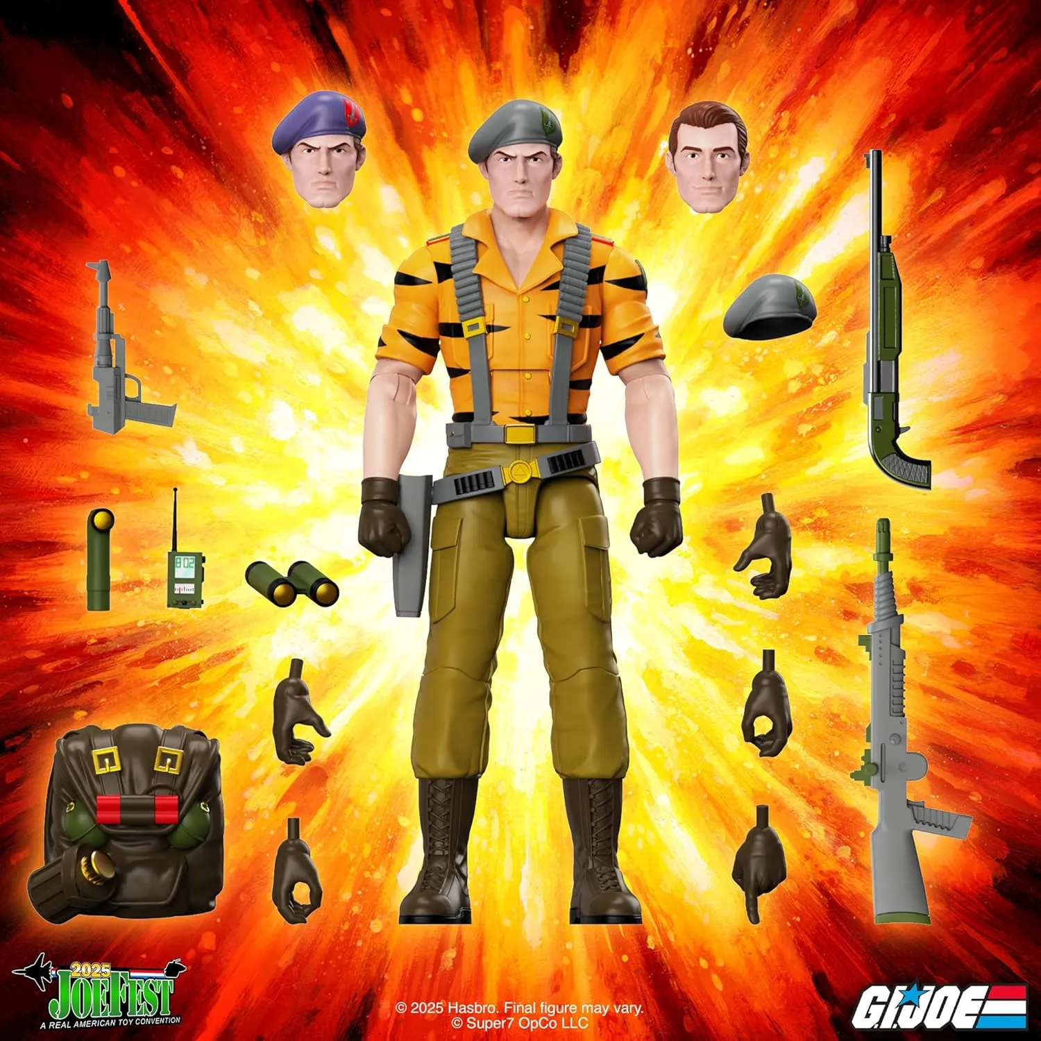 - Flint (Tiger shaft boulevard herb photojournalism solid collectible Force) Action Figure Super7 G.I. Joe ULTIMATES! 