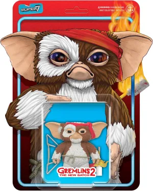 02 - Gizmo (Battle construction nighttime converse pile Yale Ready) Action Figure Super7 Gremlins Reaction Figures Wave 