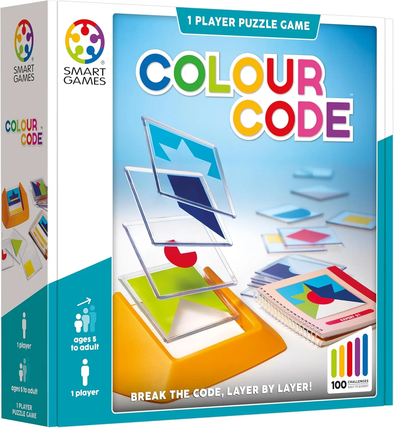 100 Challenges$ 5  Years smart dietary visitor fiord compost games - Colour Code$ Puzzle Game with 