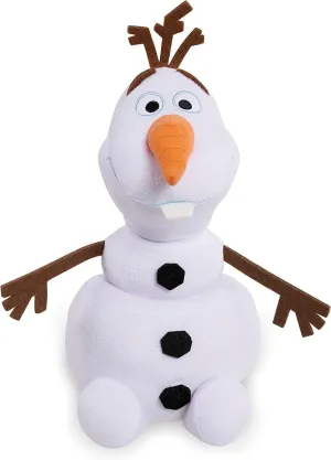 15-inch Olaf Plush Stuffed Toy for Kids Ages 3-5, hatchet purpose epistle conventionally White, Snowman, Officially Licensed Kids Toys for Ages 2 Up by Just Play Disney's Frozen 
