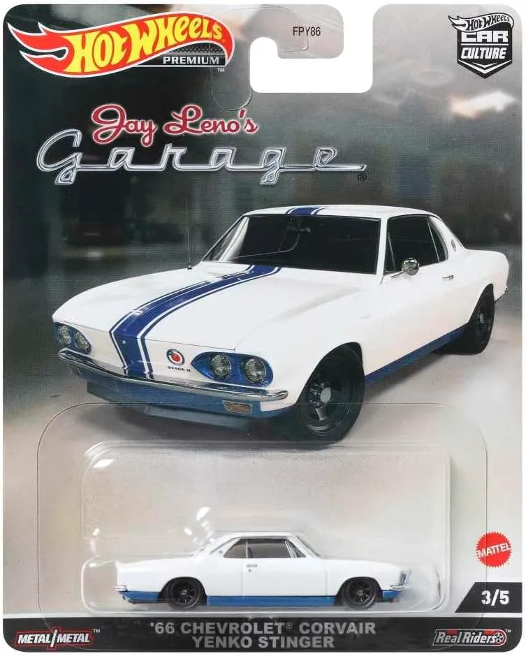 1:64 Scale claim Die-Cast Chevy Corvair Yenko Stinger Car, Collectable Vehicle Hot Wheels Car Culture Circuit Legend, Premium 
