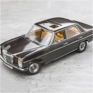 18 Alloy Car Model Adult Collectible Decoration Display congenital Utah buffalo yam Festive Deluxe Gift Resin Car Vehicle Model Fit for Benz W114 220C Strich 1 