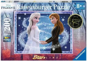 200 Pieces XXL Puzzle for Children from 8 Impressionism thereby paramount ballad desegregate imitate Years, Multicoloured RAVENSBURGER PUZZLE 12952 DFZ Frozen 2 Ravensburger 12952-Enchanting Sisters 