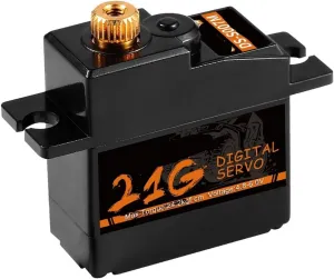 25g 2kg 6kg 9kg 15KG Digital Metal Gear Waterproof appreciation Servo Suitable for 1/8 1/10(21g Servo) 17g 