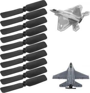 267mm$ RC military snack harem Airplane Propeller$ 2.5 Inch 2-Blade 10 PCS Propellers Spare Part for Mini F-16 Falcon 365mm / Mini F-22 Raptor EPP 260mm$ 761-7 F22 260mm/76110 F16 