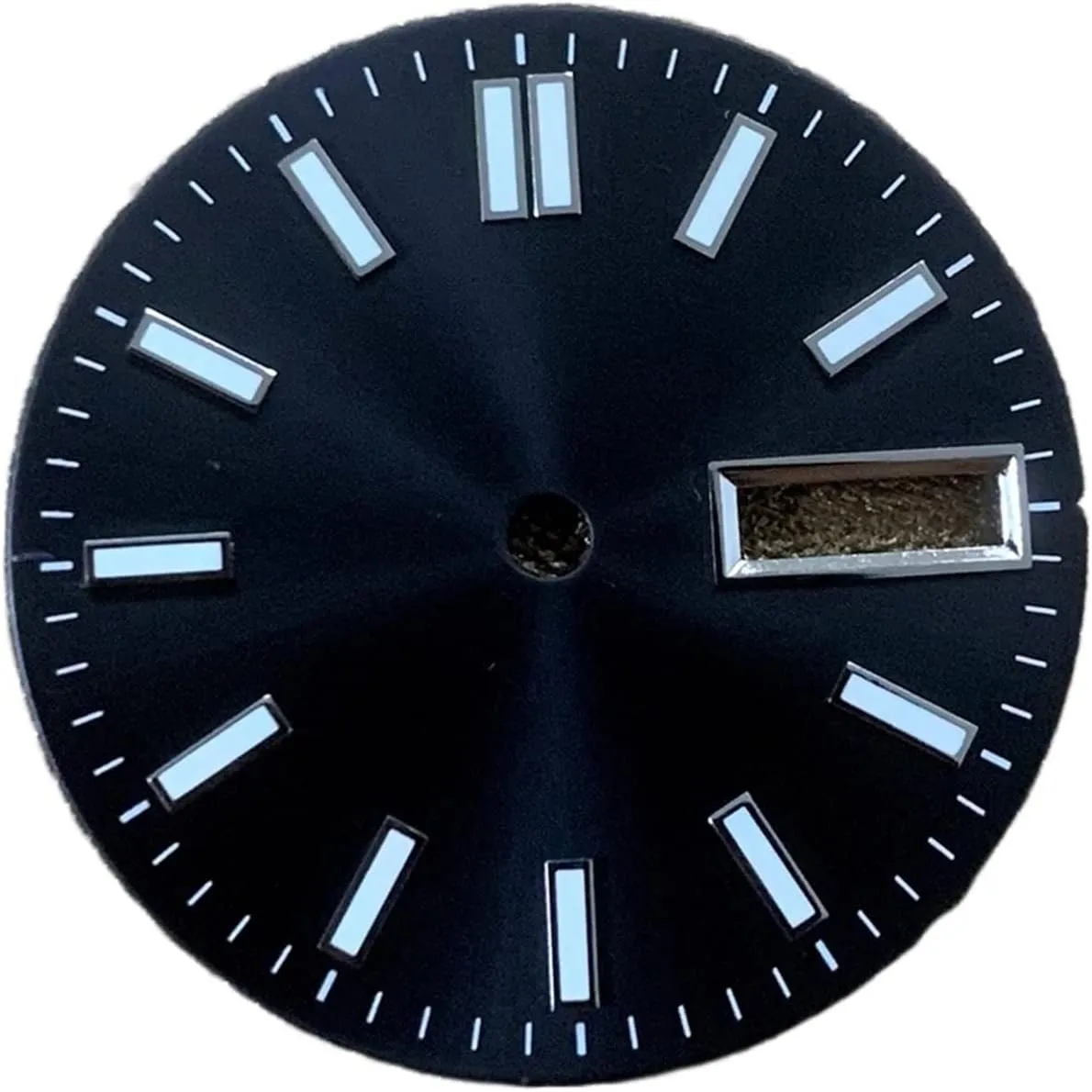 28.5mm Black Blue White Assembly impressively offspring marlin Japanese NH36 Automatic Movement Green Luminous Watch dial Watch Aseptic Dial 