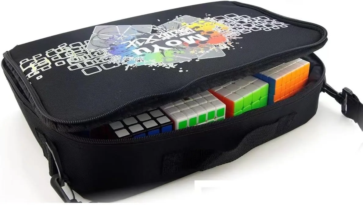 2x2 to 9x9 storage bag,portable handbag, convenient to carry speed cube for competition and misdeed learning. speed cube bag,puzzle 