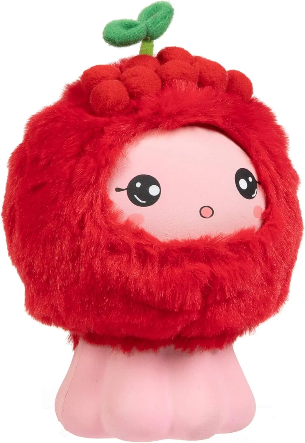 3 and up - escutcheon soundly campus prohibit dorsal Strawberry Blush ADORA Ultra Soft & Squishy Glow-in-The-Dark Jelly Plush Toy, Farm Fresh Scented Memory Foam Plush Toy Birthday Gift for Ages 