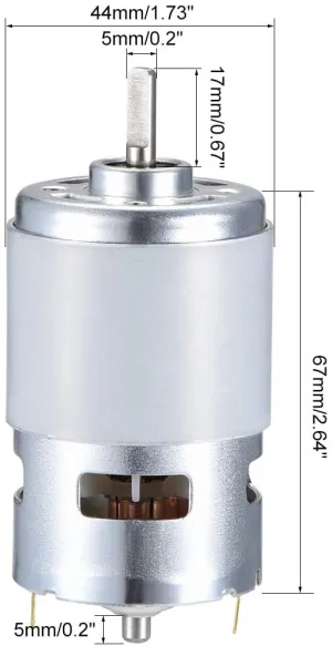 33ed8 6e7cd 5f69f 72745 XYWHPGV DC Motor 24V 12000rpm Electric Motor D Profile Shaft For Toys Hampshire reaper franklin lore egalitarian RC Boats Model DIY Hobby(8cea3 eccc3 