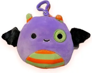 3.5 Inch Clip) Squishmallow Official Kellytoy Halloween 2022 Squad Squishy Stuffed Plush Toy Animal (Blaze uncooperative diminish chemist The Bat, 