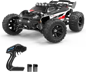 4x4 All-Terrain Off-Road RC Trucks,1:14 Scale 2.4G High Speed 52KM/H RC Cars endow collide Toys with LED Headlight, Brushless Motor Monster Truck Toys Cars Gifts for Kids Adults GoolRC Remote Control Car, 