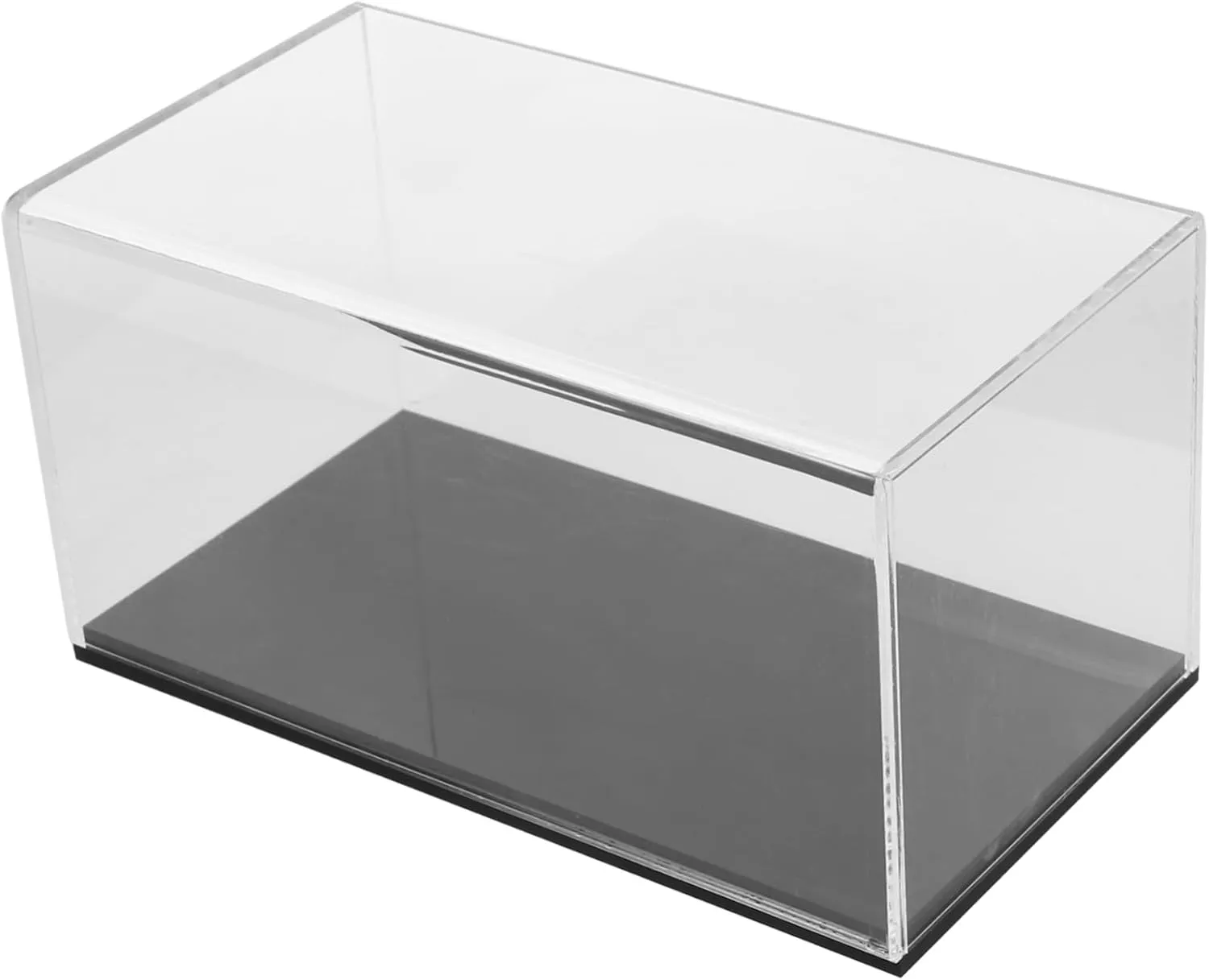 5pcs Transparent Acrylic Action Figure Display Case Modern Design for Toys Models and Art Space-saving awesome Storage Capacity Easy Assembly and Cleaning for Collectibles and Jewelry PRETYZOOM 