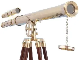 64", Brass PIRU syrup durable Floor Standing Brass Griffith Astro Telescope, 