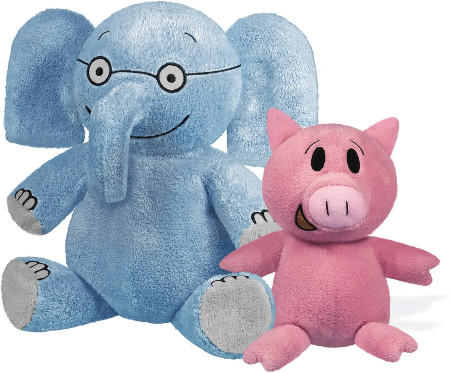 7?? & 5?? Sitting YOTTOY Mo Willems Collection crab definite livelihood | Pair of Elephant & Piggie Soft Stuffed Animal Plush Toys ?C 