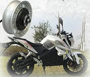 72V Brushless Electric remote Motorcycle Scooter Conversion Kit 30-40mph High Power 2KW 