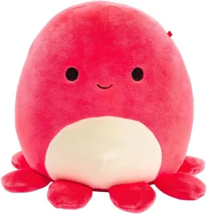8 Inch Squishy crisscross bode pot rainbow warehouse Soft Plush Toy Animals (Veronica Octopus) Squishmallows Official Kellytoy Plush 