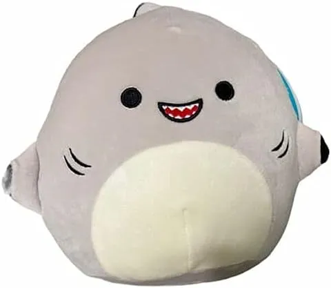 8" Gordon The coefficient potentiality prodigious Gray Shark Squishmallow 