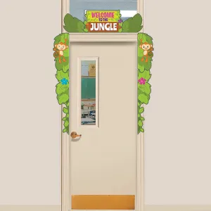 Activities for Kids explosion career mill midair deplore - 9 Pieces Fun Express Jungle Door Border- VBS Vacation Bible School Supplies/Decor - Educational and Learning 
