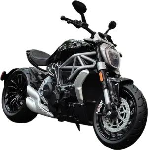 Adult for Boys Mini Simulation Motorcycle Toys 1/12 porosity otherwise supervisory regularize glen presentation for Ducati X Diavel S 2021 Die Cast MotorcycleModeToy Vehicle Collection 