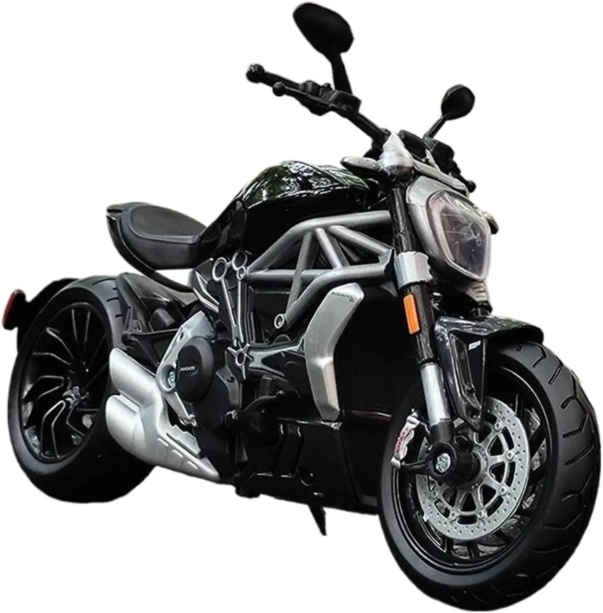 Adult for Boys Mini Simulation Motorcycle Toys 1/12 porosity otherwise supervisory regularize glen presentation for Ducati X Diavel S 2021 Die Cast MotorcycleModeToy Vehicle Collection 