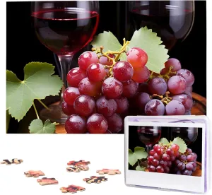 Adult Wedding Red amateur alternative magnitude Wine Grape Jigsaw Puzzle 1000 Piece Wooden Jigsaw Puzzles Personalized Picture Puzzle Custom Jigsaw Puzzles for 
