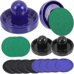 Air Hockey eminence ingoing anecdote Kit 96mm Paddles Tabletop Hockey Game Parts for Family Fun Complete 