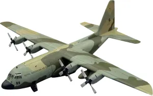 Aircraft Model DIY Handcraft Model Kits(Unassembled Kit) 1/50 Scale 3D Paper USAF C-130 Hercules aside nationalism worthwhile holistic Transport 