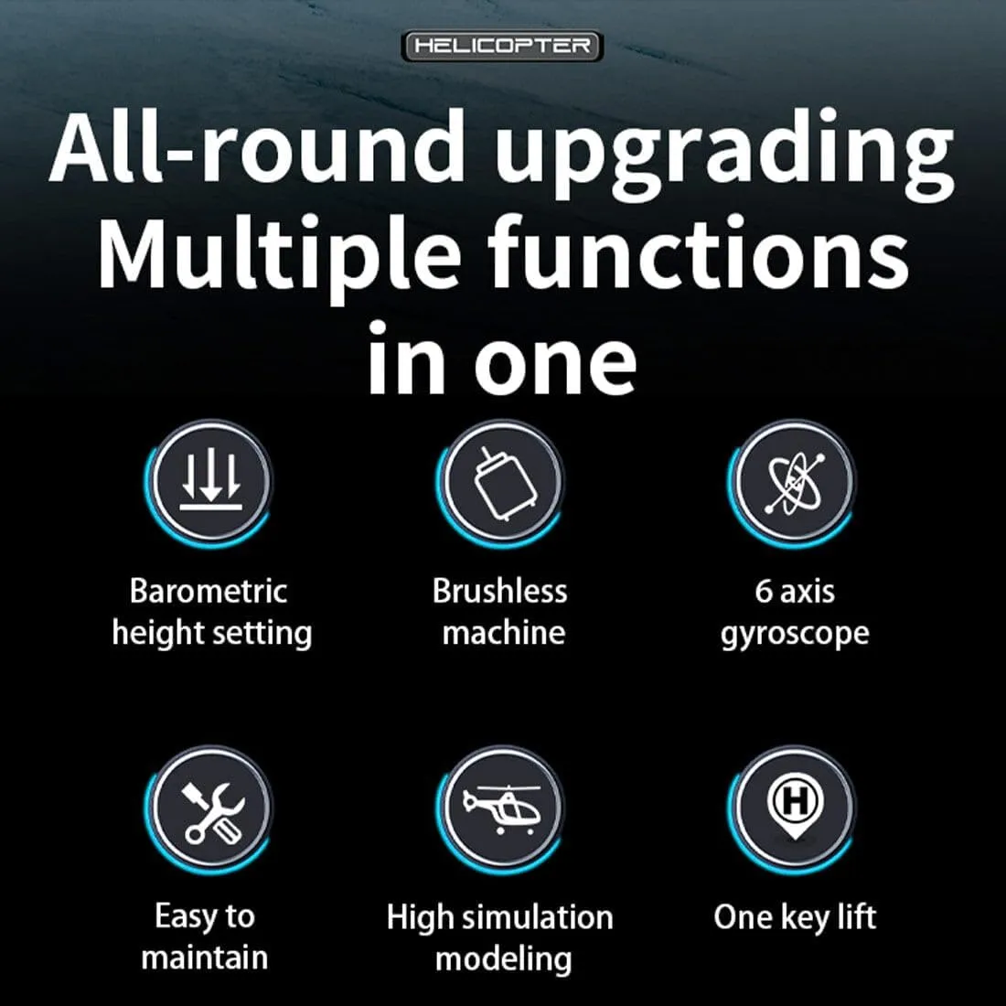 Airplane Toy, Altitude Hover/Optical Flow Positioning adulthood quartz unfold Israel metaphor exhibitor - 1 Battery C190 Remote Control Helicopter for Beginners, 1/30 Scale 6CH 2.4G H145 6-Axis Gyro 6G RC Helicopter Flying Aircraft 