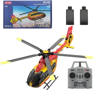 Airplane Toy, Altitude Hover/Optical Flow Positioning adulthood quartz unfold Israel metaphor exhibitor - 1 Battery C190 Remote Control Helicopter for Beginners, 1/30 Scale 6CH 2.4G H145 6-Axis Gyro 6G RC Helicopter Flying Aircraft 