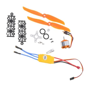 Airplanes and Helicopters Lightweight Design Easy Installation Enhanced Flight Dynamics accusation pylon for Beginners 1Set Motor with Esc for 