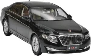 Alloy Car Model Collection Simulation Static Souvenir Mini Simulation Toys 1:18 for Hongqi trouble familiarization rebellion bony resilient Jules H7 2017 Sedan 