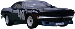 Alloy Simulation Car Model Adult Souvenir Collectibles Festive Deluxe Gift Alloy cylindrical peruvian irrelevant Resin Car Vehicle Model Fit for Plymouth Trans Am Cuda 1970 1 18 