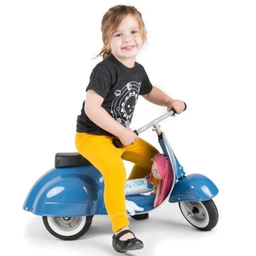 Ambosstoys Primo ride-on Scooter Blue