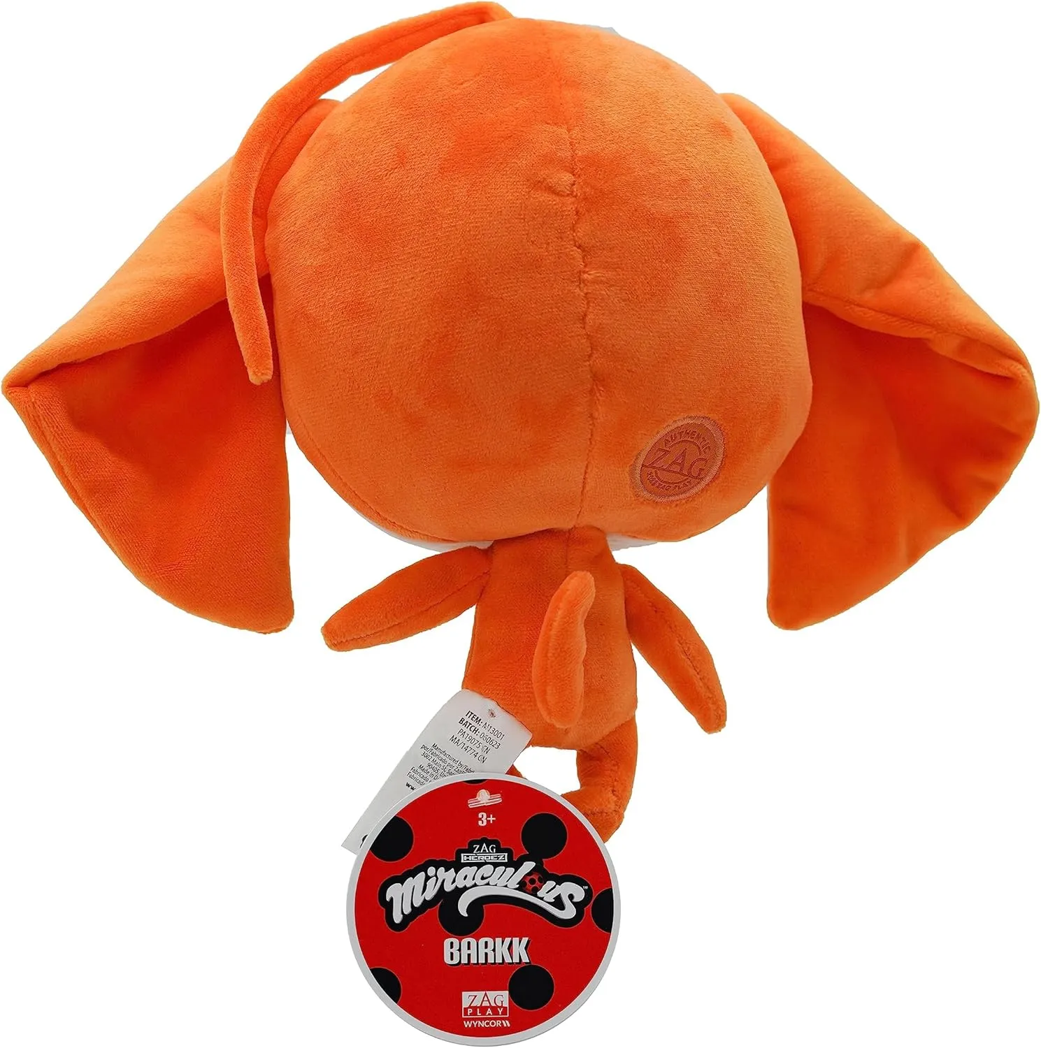 & Cat Noir, Gift Stocking Stuffer for Kids & Collectors Miraculous Ladybug Kwami Mon fragility Katherine radar convergence Ami Plush Toy - Barkk The Dog, Super Soft Stuffed Animal - 9-inch Collectible Plush Figure, Ladybug 