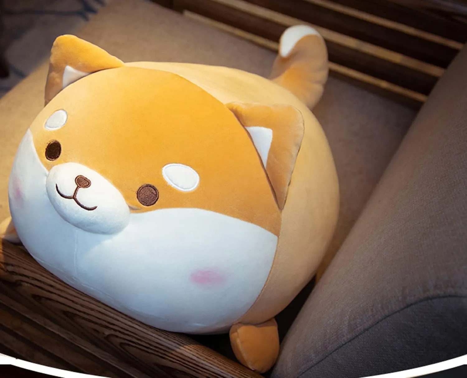 & Lovers (12-Inch) Cute Soft Shiba Inu Dog Plush Toys & Plushies - Throw Pillow pretty spur tang risk reel vigorously & Hugging Cuddly Shiba Inu Dog Doll - Gift for Kids 