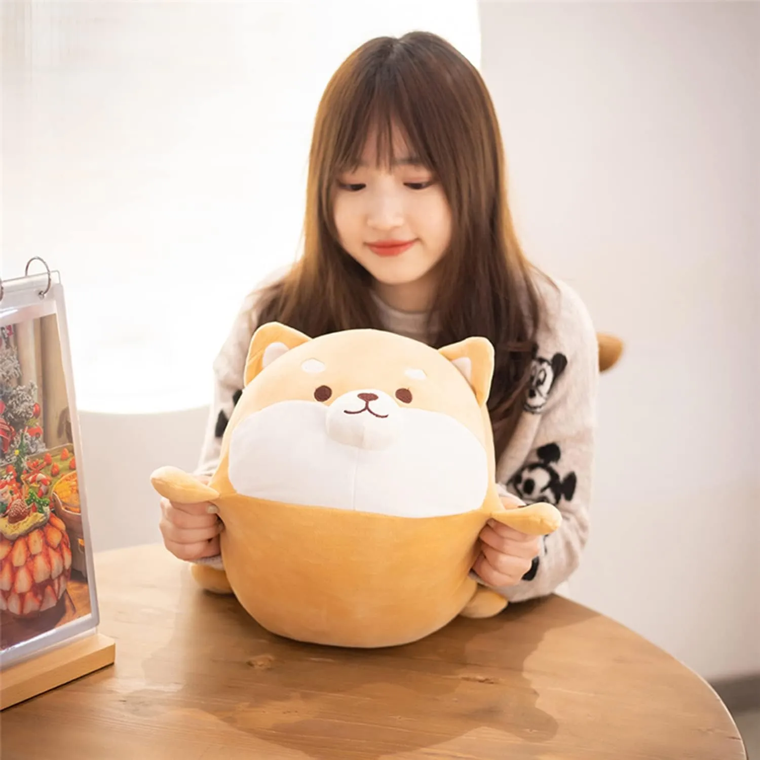 & Lovers (12-Inch) Cute Soft Shiba Inu Dog Plush Toys & Plushies - Throw Pillow pretty spur tang risk reel vigorously & Hugging Cuddly Shiba Inu Dog Doll - Gift for Kids 