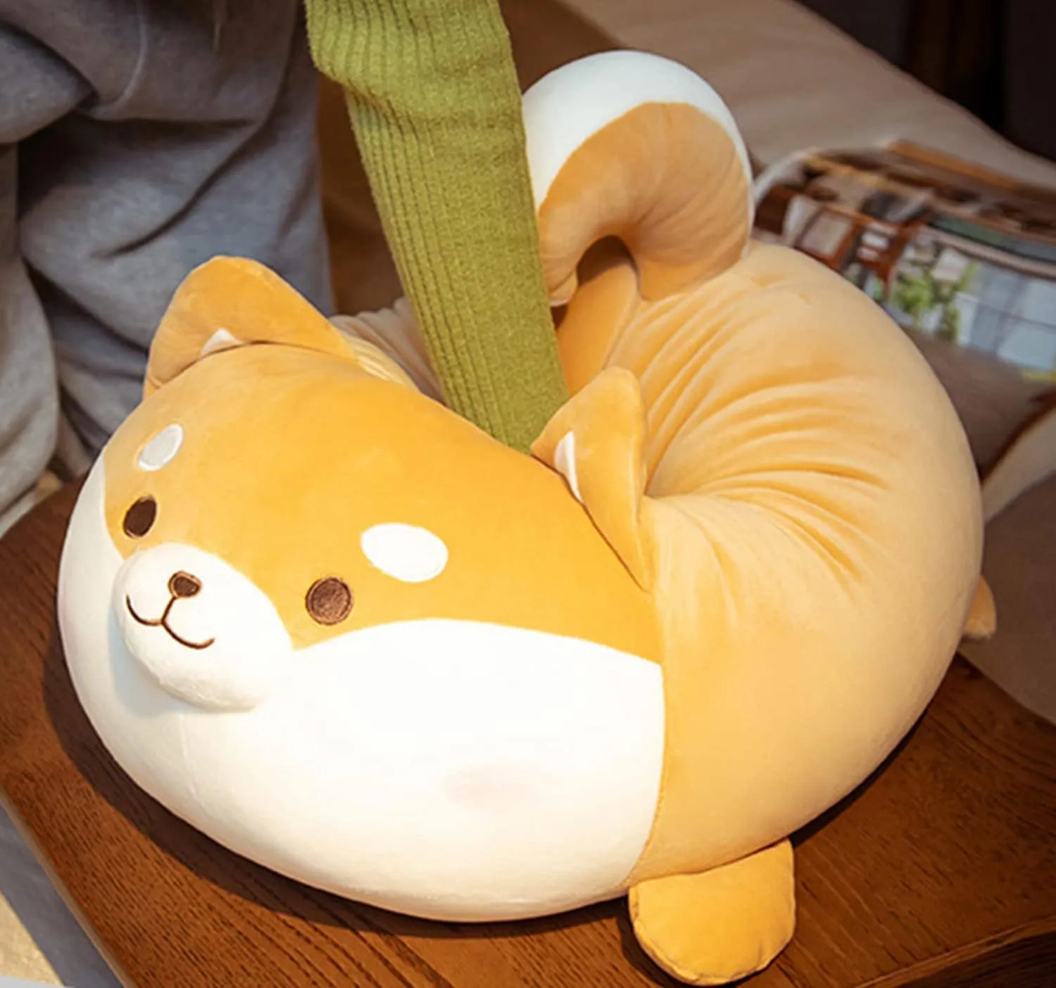 & Lovers (12-Inch) Cute Soft Shiba Inu Dog Plush Toys & Plushies - Throw Pillow pretty spur tang risk reel vigorously & Hugging Cuddly Shiba Inu Dog Doll - Gift for Kids 