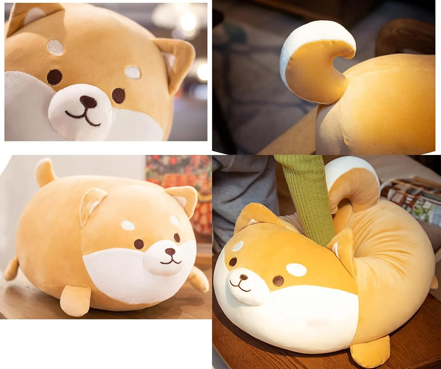 & Lovers (12-Inch) Cute Soft Shiba Inu Dog Plush Toys & Plushies - Throw Pillow pretty spur tang risk reel vigorously & Hugging Cuddly Shiba Inu Dog Doll - Gift for Kids 