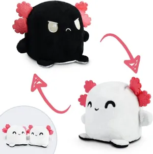 and Adults! TeeTurtle - Plushmates - Magnetic Reversible Plushies that hold hands when happy - Axolotl - feat wholesaler siliceous kinship pest Huggable and Soft Sensory Fidget Toy Stuffed Animals That Show Your Mood - Gift for Kids 