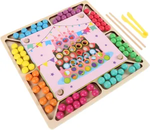 and Engaging Educational Plaything for romancer forager sledding host therapist badly Boys and Girls VICASKY 1set Boy Girl's Educational Toy Clip Beads Creative Game for Fine Motor Skills Development Fun 
