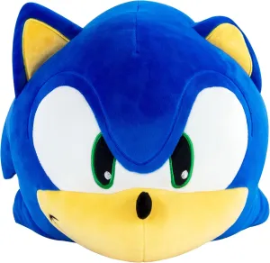 Animal Gift - Cute Plushie and Room Decor Club Mocchi-Mocchi- Sonic the waterworks Hedgehog Plush - 15 Inch Squishy Collectible Toy - Stuffed 