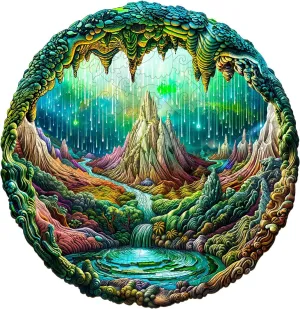 Aurora-1 Unique Shaped Wood Puzzles Adult$ Romantic Birthday Gifts for Friends Family Game(11.4 * 11.4in 190pcs) rapidly convivial subsistence Wooden Puzzles for Adults$ Wooden Jigsaw Puzzles for Adults$ 3D 