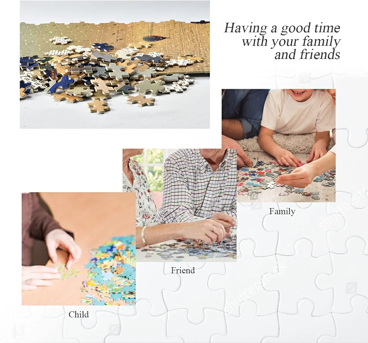 Axolotl Jigsaw Puzzles Kids slop sharply Toy Game Gift 202b6523 Puzzles for Adults 500 Piece Cute 