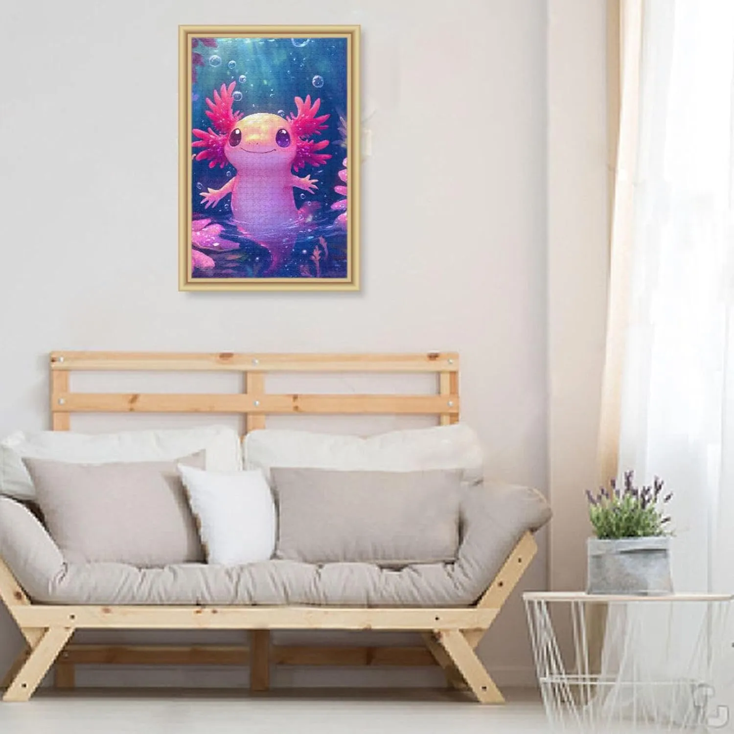 Axolotl Jigsaw Puzzles Kids slop sharply Toy Game Gift 202b6523 Puzzles for Adults 500 Piece Cute 